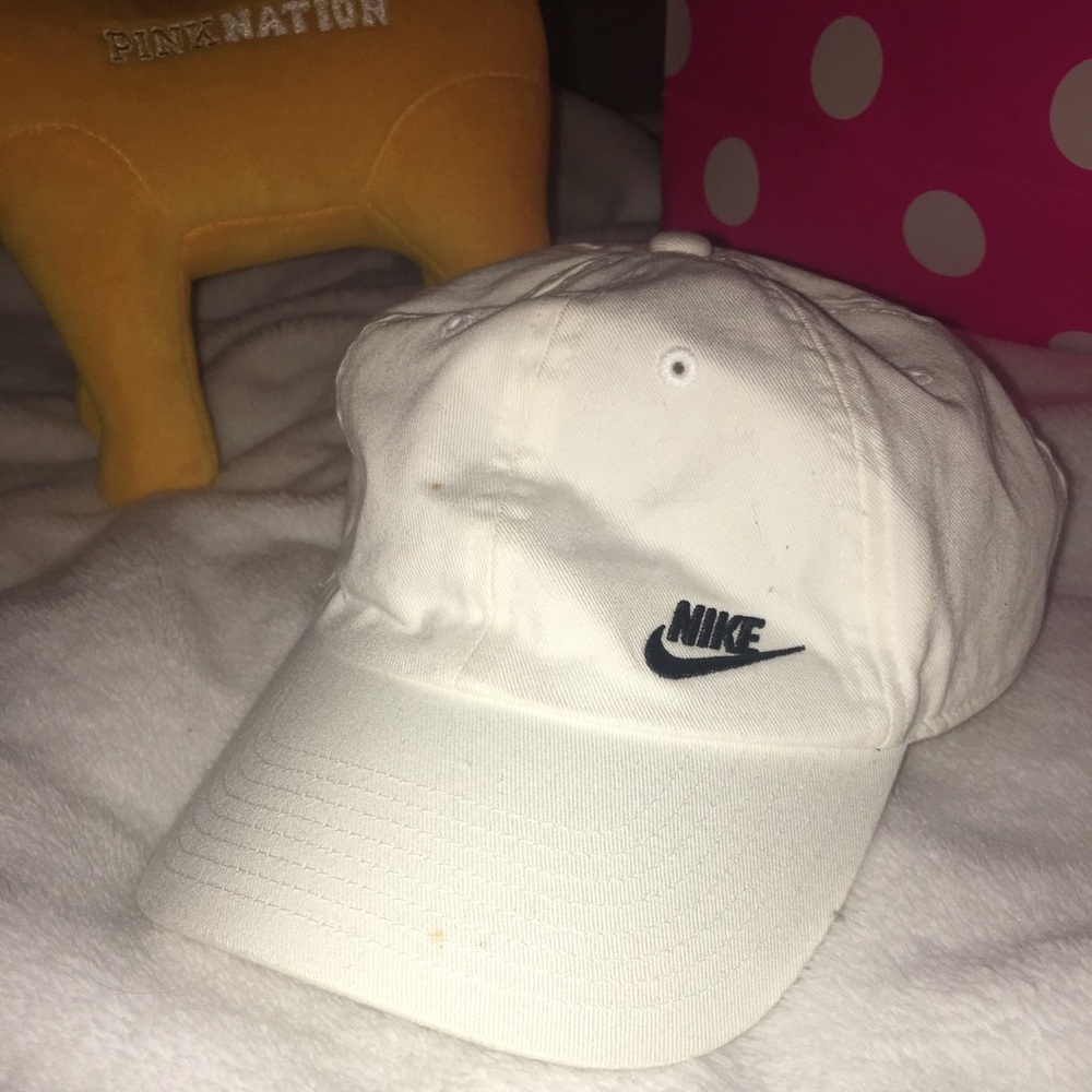White Nike Hat